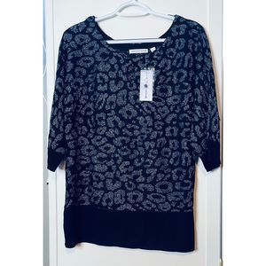 Notations animal print size Large top
